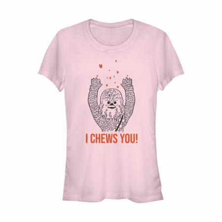 Star Wars I Chews You Women's Pink T-Shirt